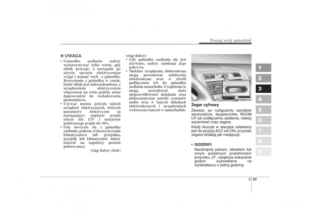 KIA Sportage II 2 instrukcja obslugi / page 110