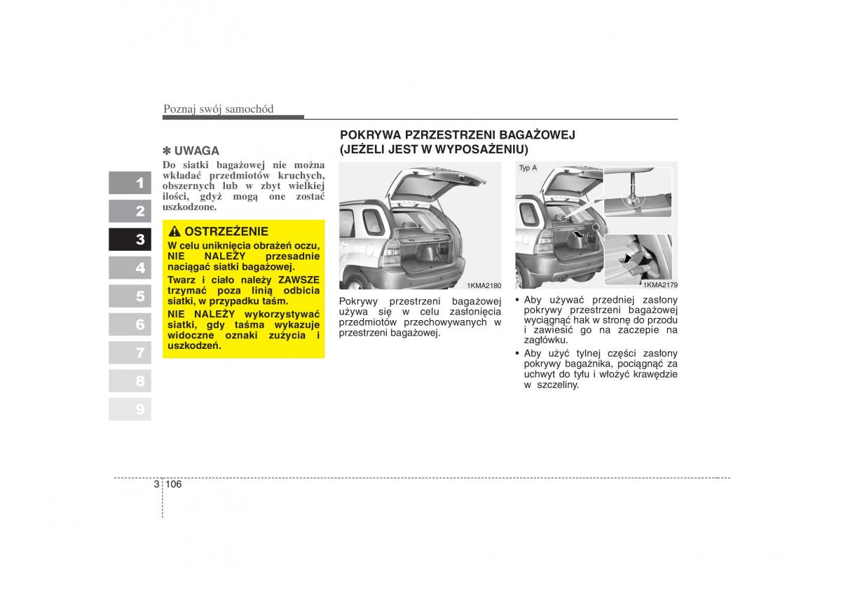 KIA Sportage II 2 instrukcja obslugi / page 117