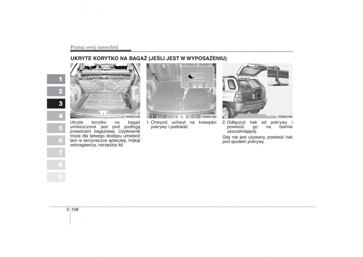 KIA Sportage II 2 instrukcja obslugi / page 119