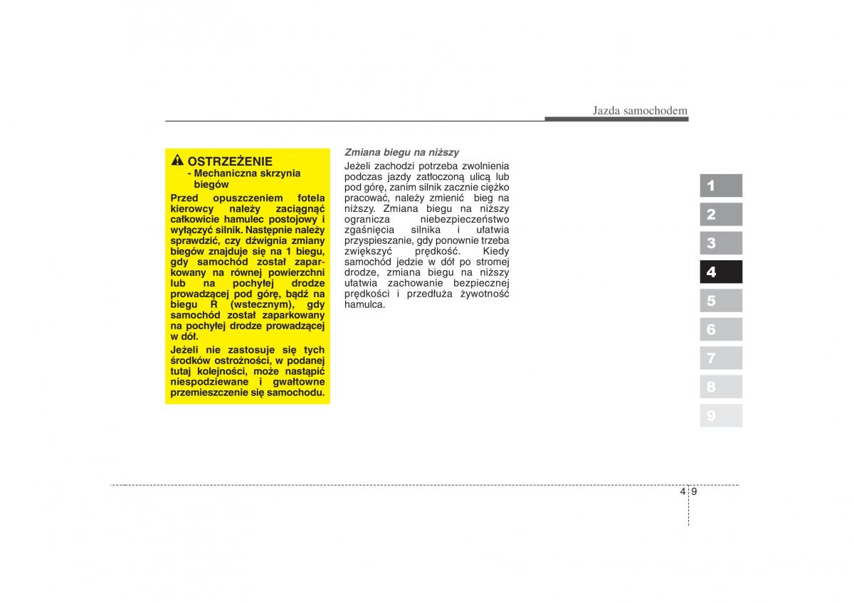 KIA Sportage II 2 instrukcja obslugi / page 130