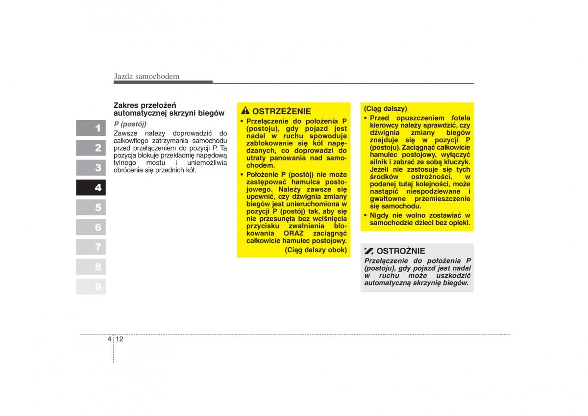 KIA Sportage II 2 instrukcja obslugi / page 133