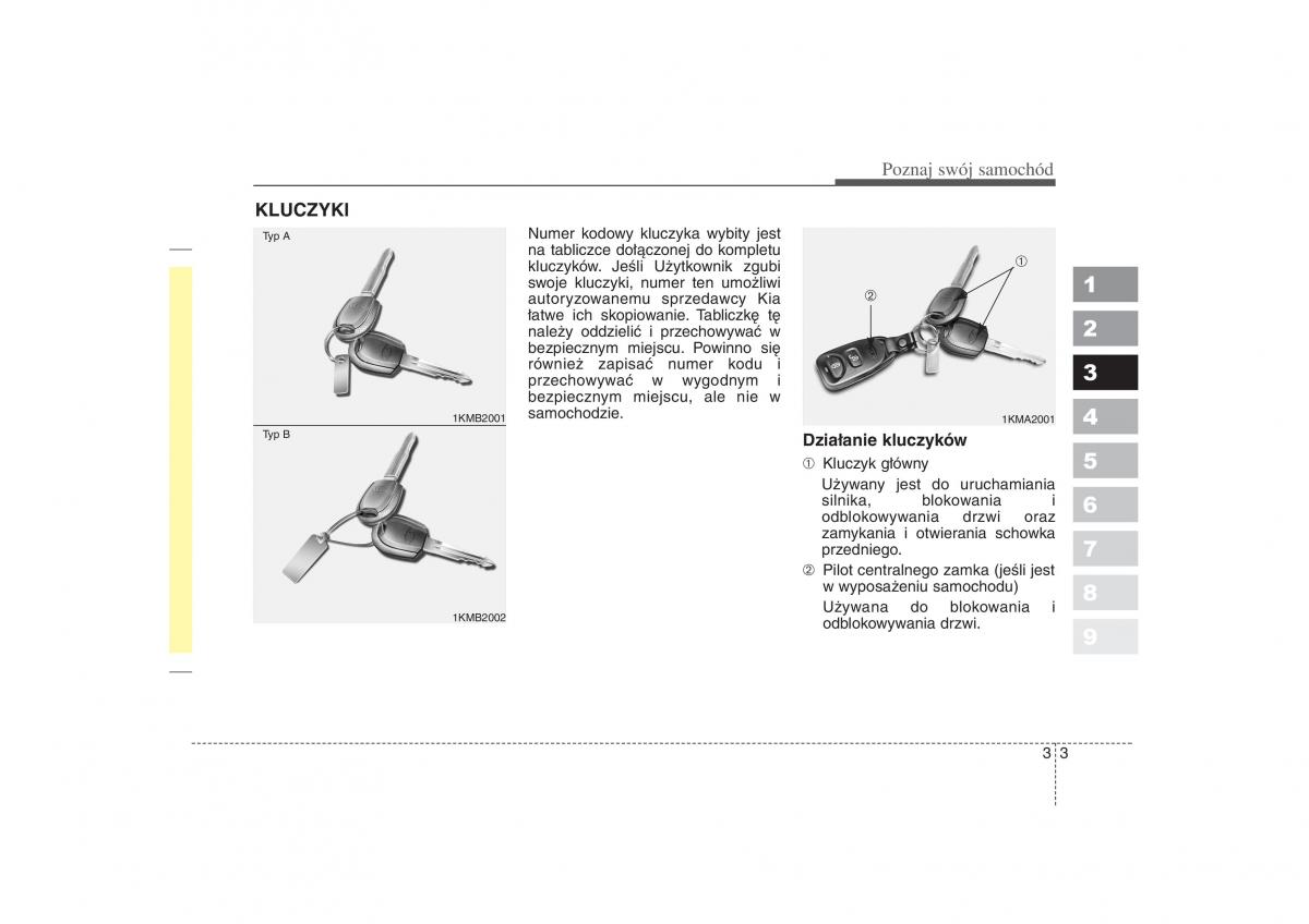 KIA Sportage II 2 instrukcja obslugi / page 14