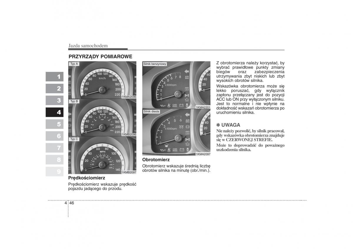 KIA Sportage II 2 instrukcja obslugi / page 167