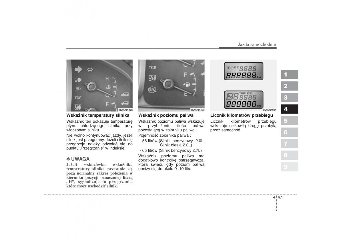 KIA Sportage II 2 instrukcja obslugi / page 168