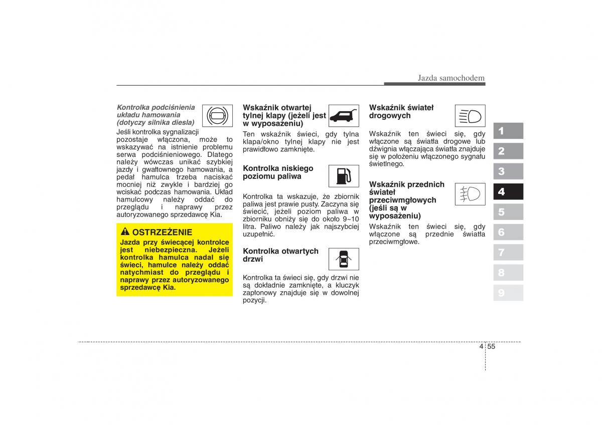 KIA Sportage II 2 instrukcja obslugi / page 176