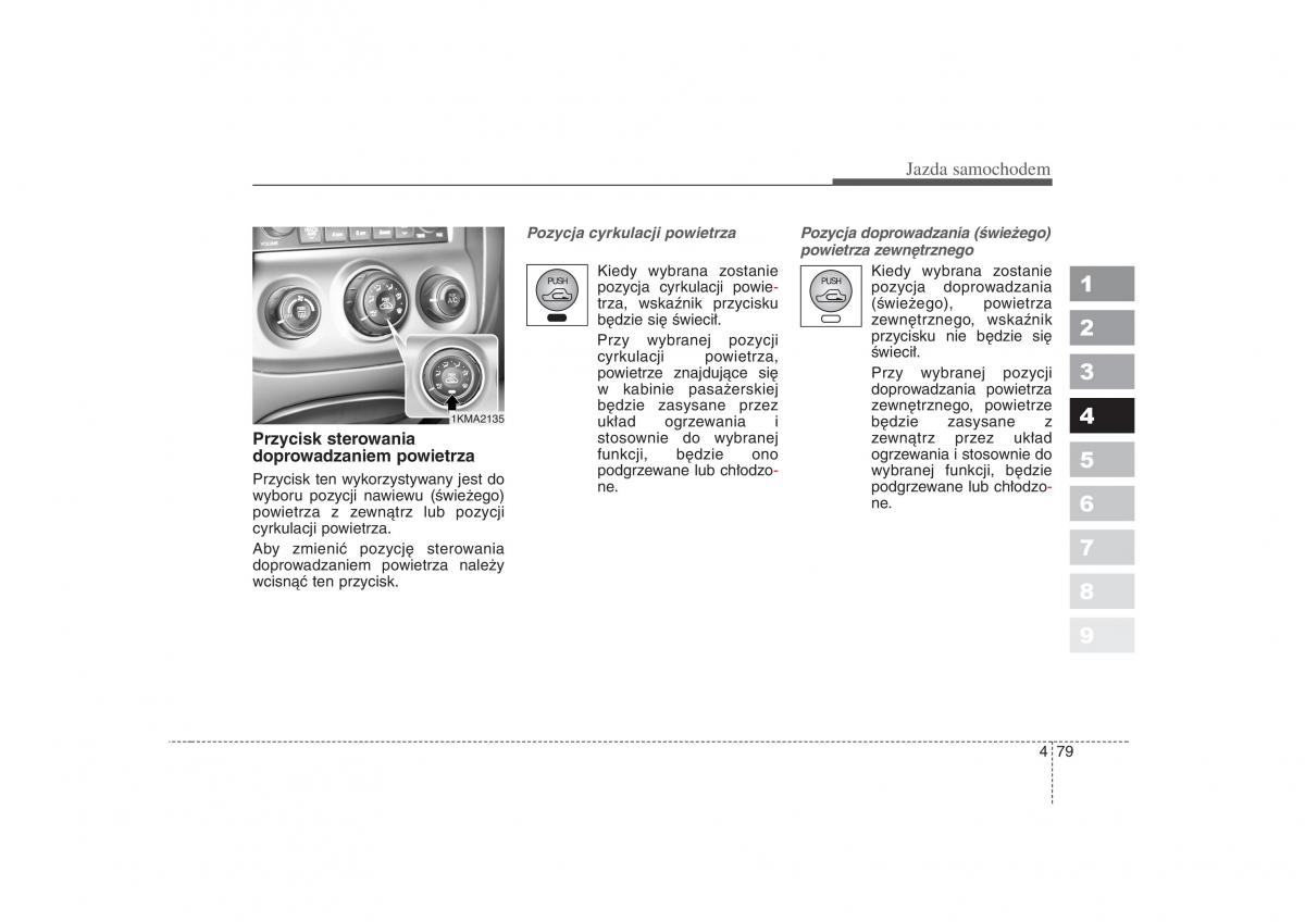 KIA Sportage II 2 instrukcja obslugi / page 200