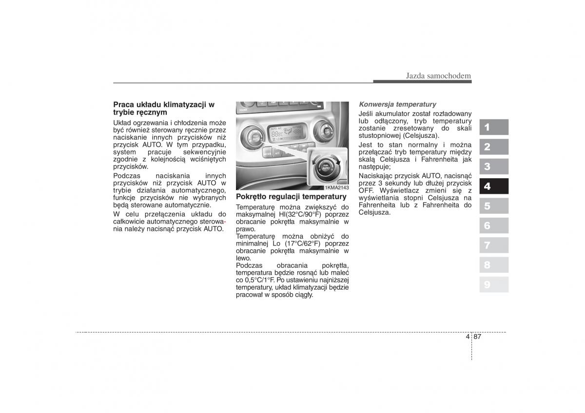 KIA Sportage II 2 instrukcja obslugi / page 208