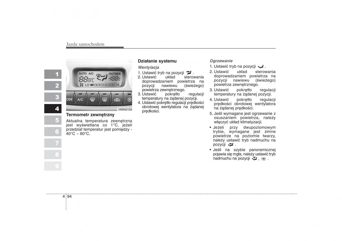 KIA Sportage II 2 instrukcja obslugi / page 215