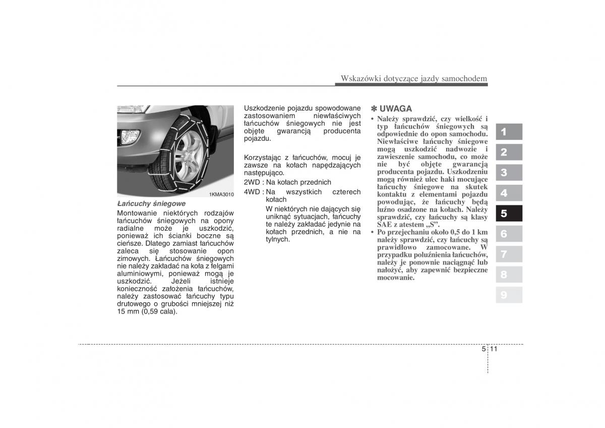 KIA Sportage II 2 instrukcja obslugi / page 234