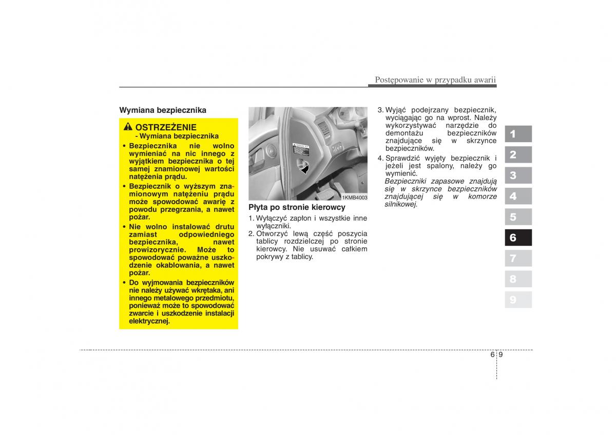 KIA Sportage II 2 instrukcja obslugi / page 274