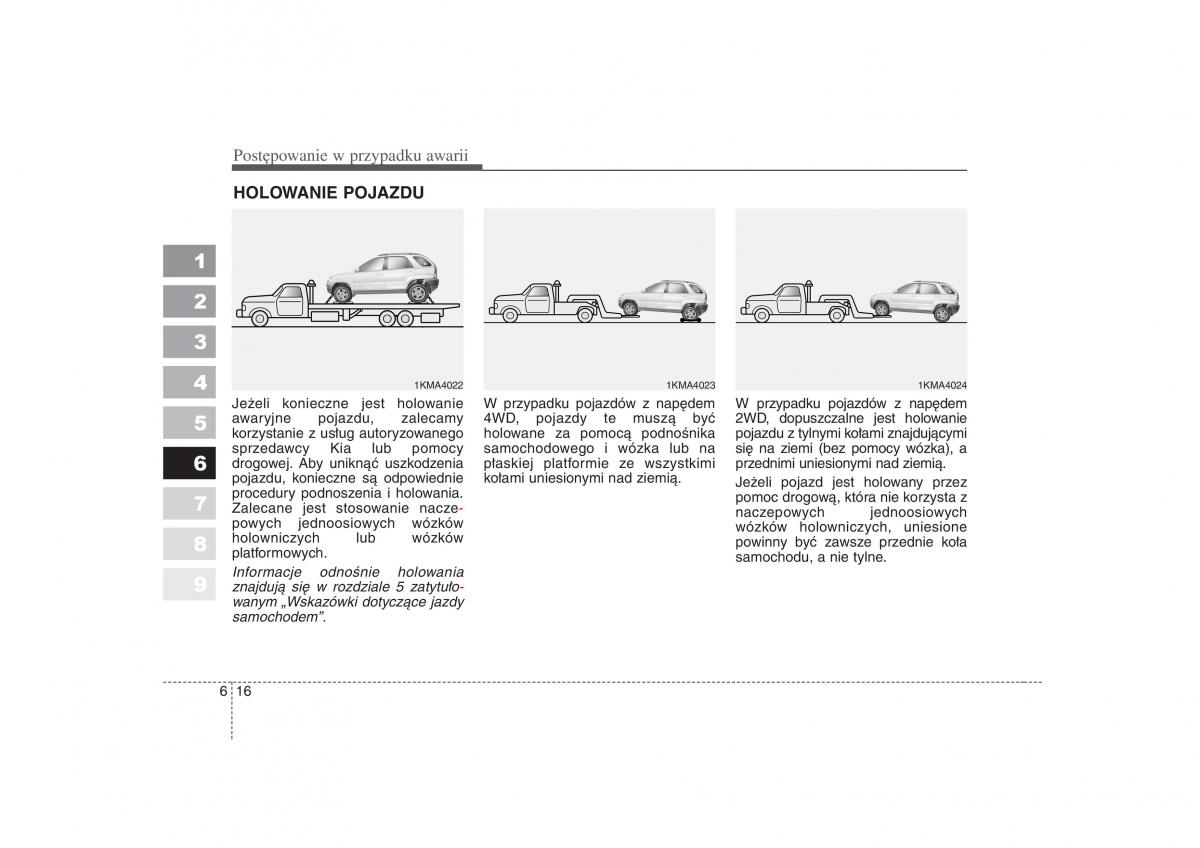 KIA Sportage II 2 instrukcja obslugi / page 281