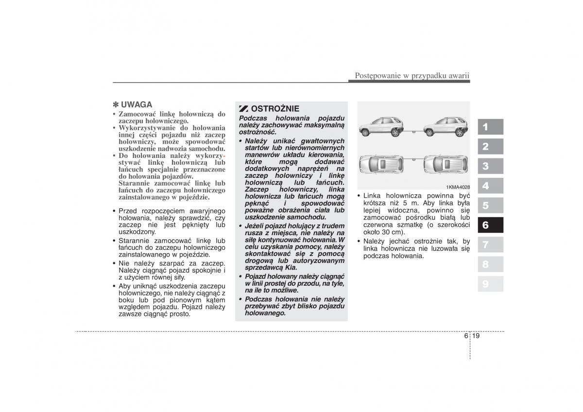 KIA Sportage II 2 instrukcja obslugi / page 284