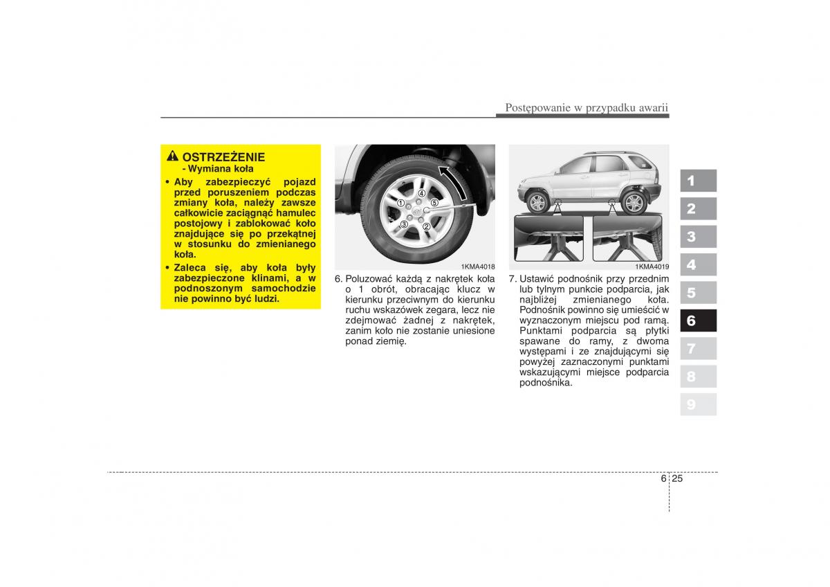 KIA Sportage II 2 instrukcja obslugi / page 290