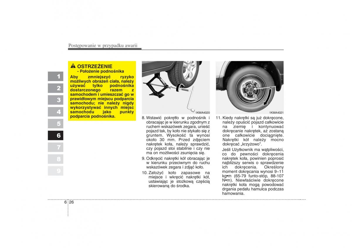 KIA Sportage II 2 instrukcja obslugi / page 291