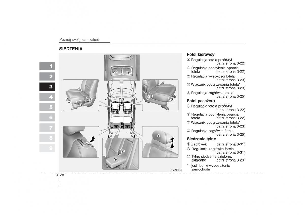 KIA Sportage II 2 instrukcja obslugi / page 31