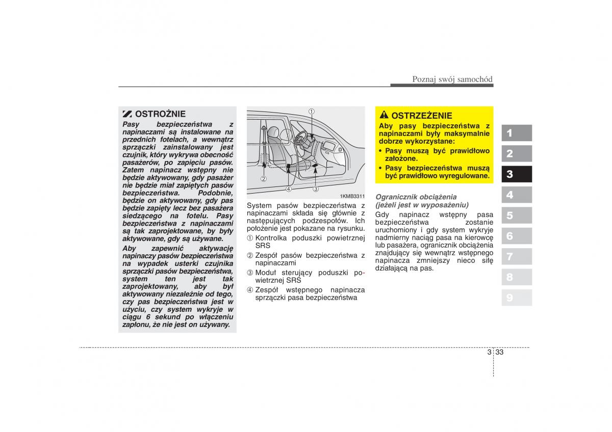 KIA Sportage II 2 instrukcja obslugi / page 44