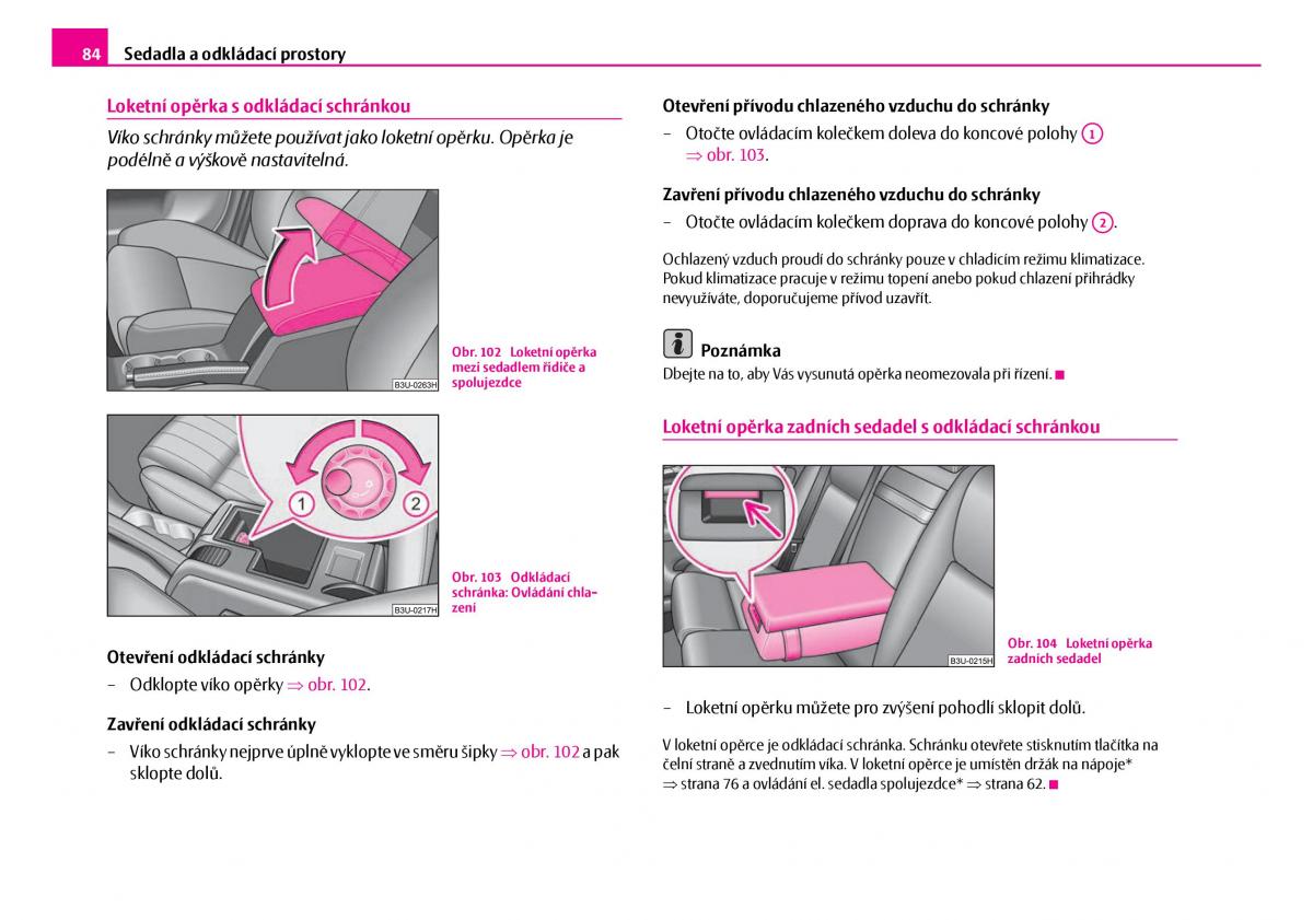 Skoda Superb I 1 navod k obsludze / page 85