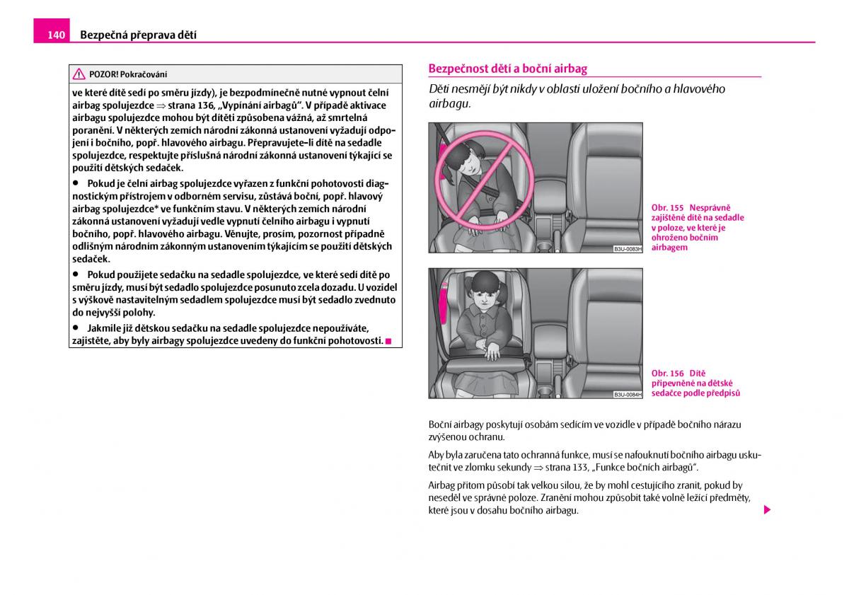 Skoda Superb I 1 navod k obsludze / page 141