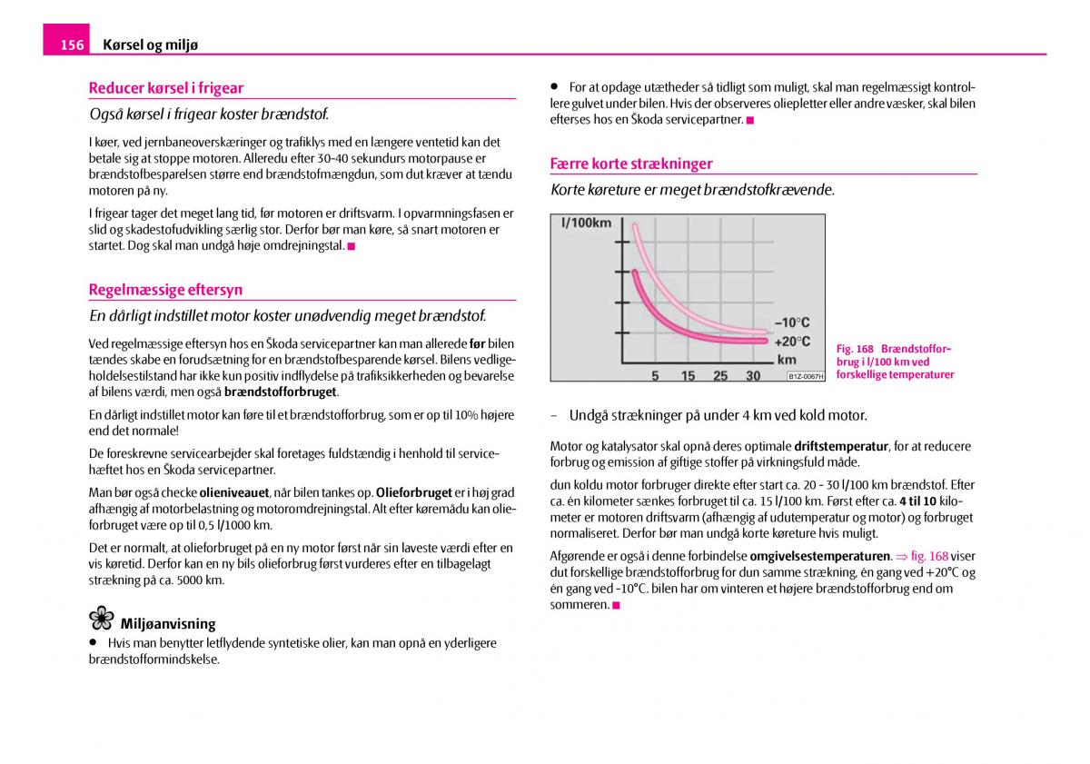 Skoda Superb I 1 Bilens instruktionsbog / page 157