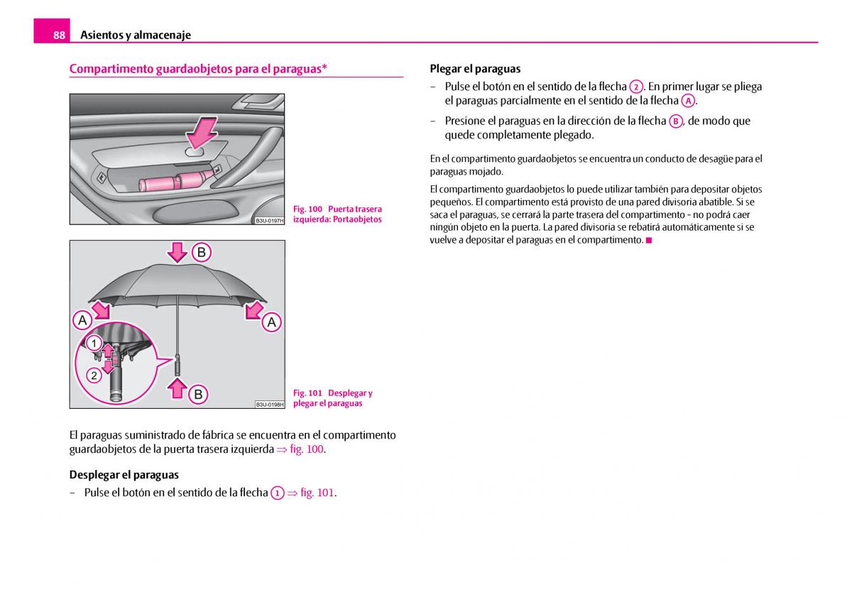 Skoda Superb I 1 manual del propietario / page 89