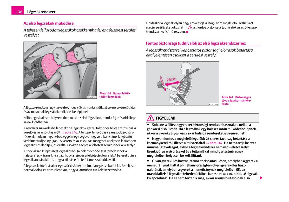 Skoda Superb I 1 Kezelesi utmutato / page 137