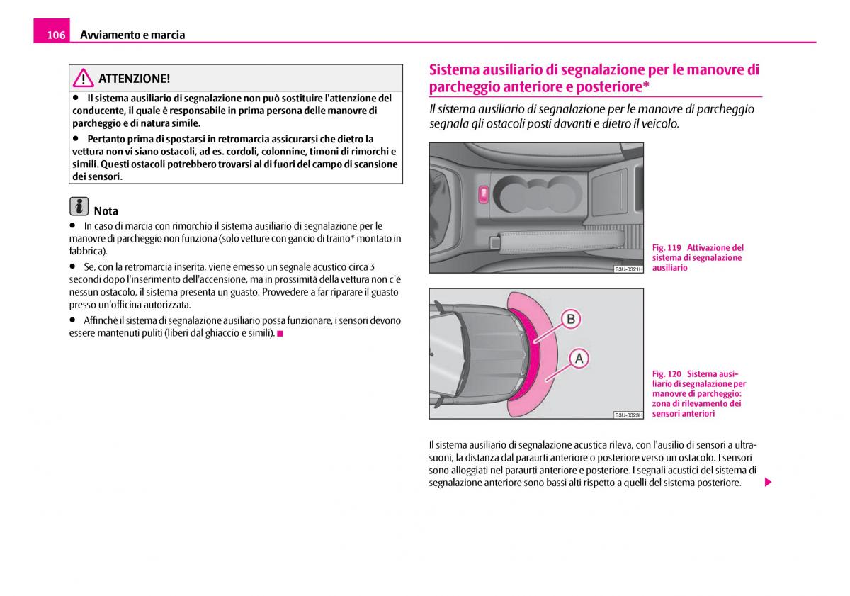 Skoda Superb I 1 manuale del proprietario / page 107