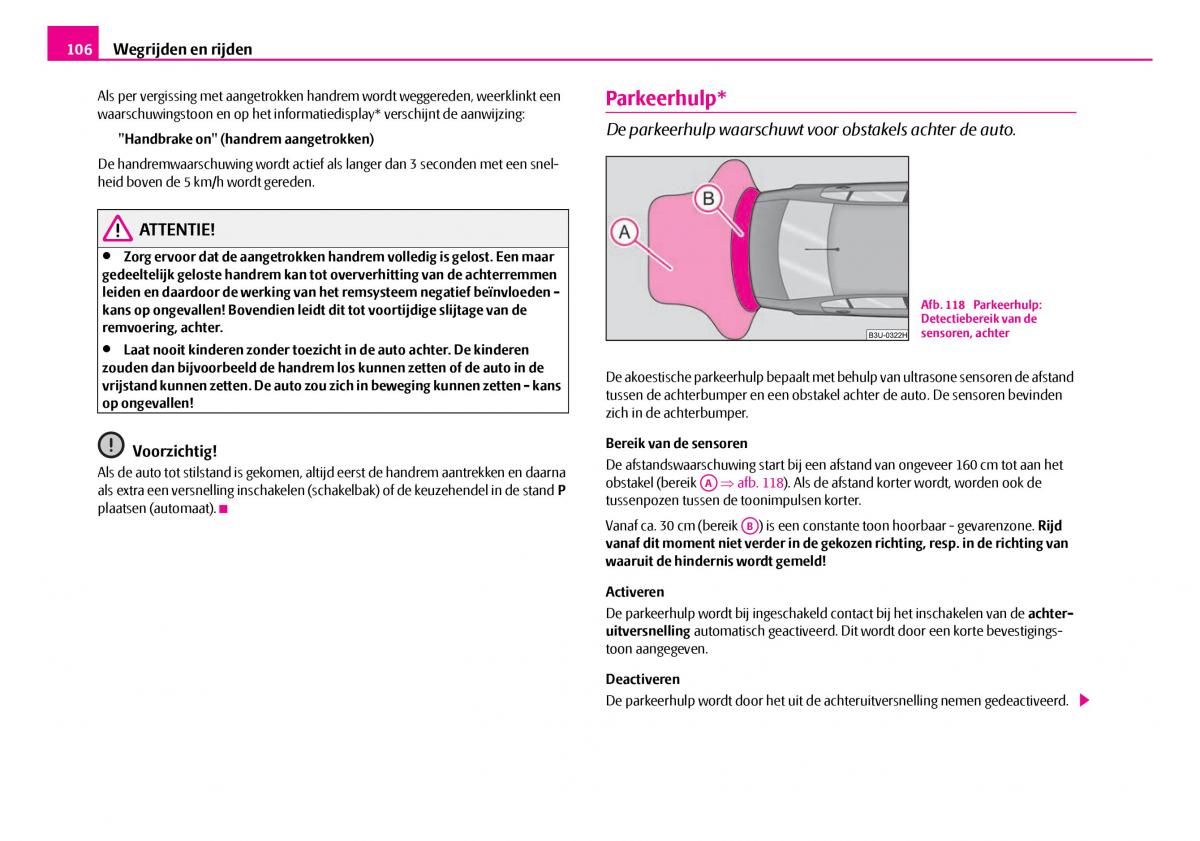 Skoda Superb I 1 handleiding / page 107