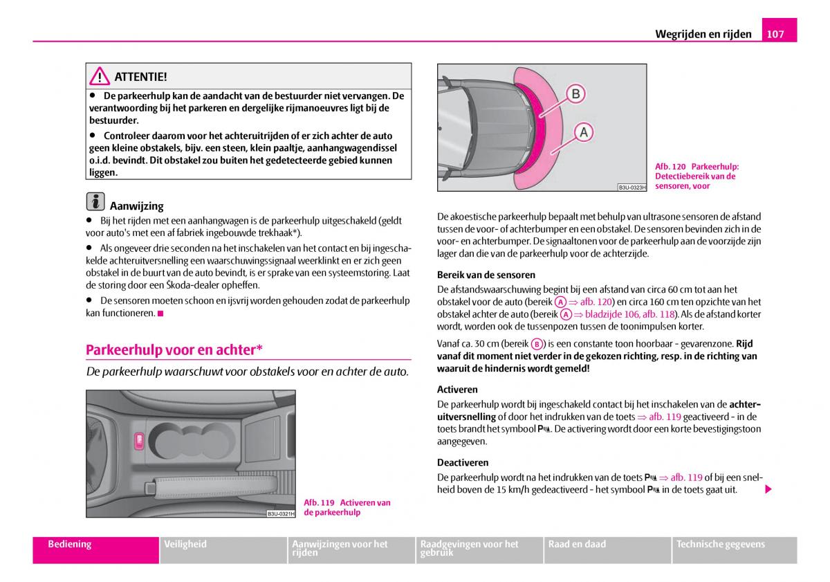 Skoda Superb I 1 handleiding / page 108