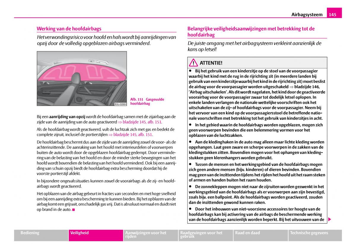 Skoda Superb I 1 handleiding / page 146