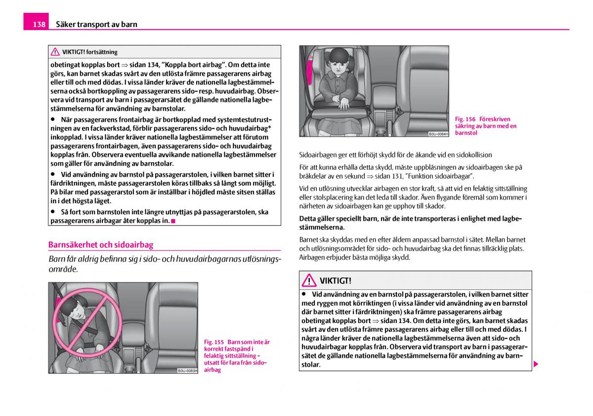 Skoda Superb I 1 instruktionsbok / page 139