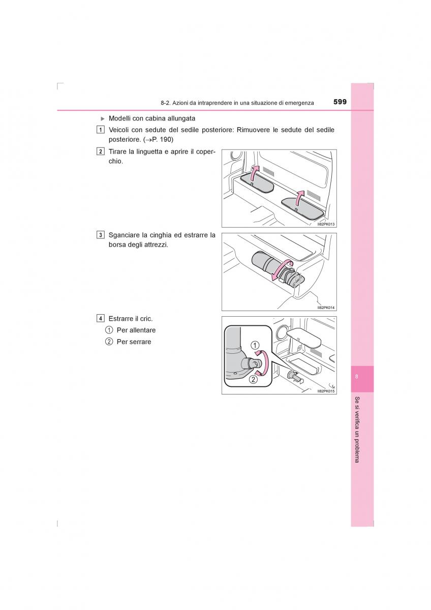 Toyota Hilux VIII 8 AN120 AN130 manuale del proprietario / page 599