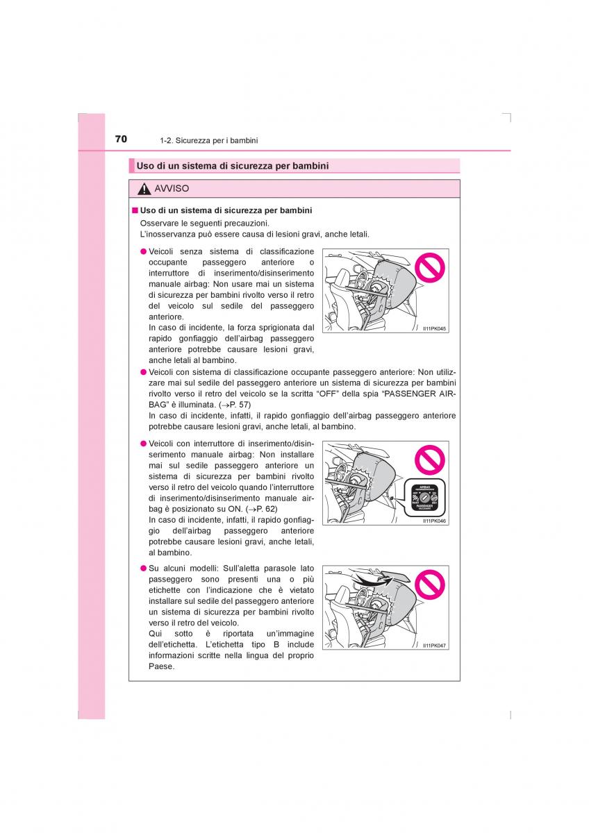 Toyota Hilux VIII 8 AN120 AN130 manuale del proprietario / page 70