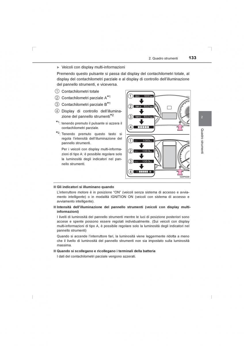 Toyota Hilux VIII 8 AN120 AN130 manuale del proprietario / page 133