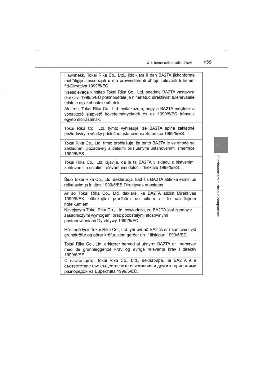 Toyota Hilux VIII 8 AN120 AN130 manuale del proprietario / page 159