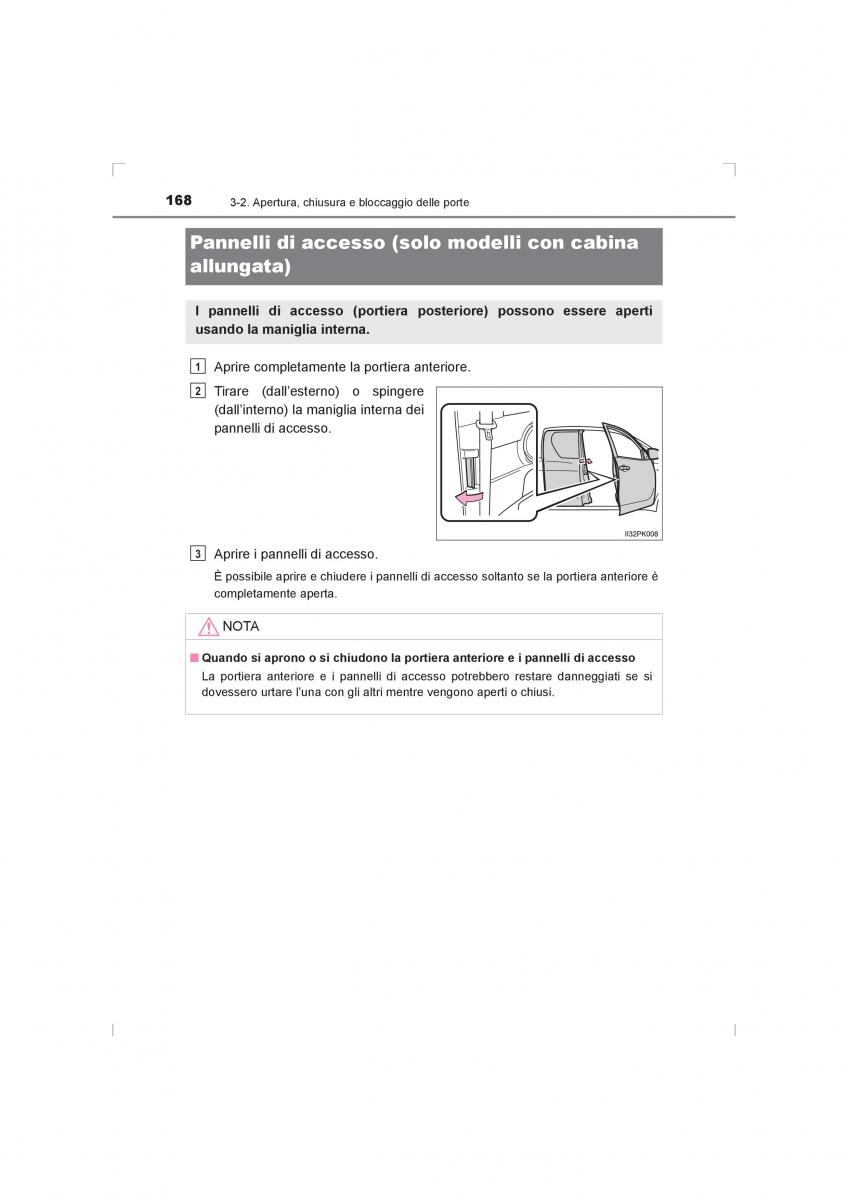 Toyota Hilux VIII 8 AN120 AN130 manuale del proprietario / page 168