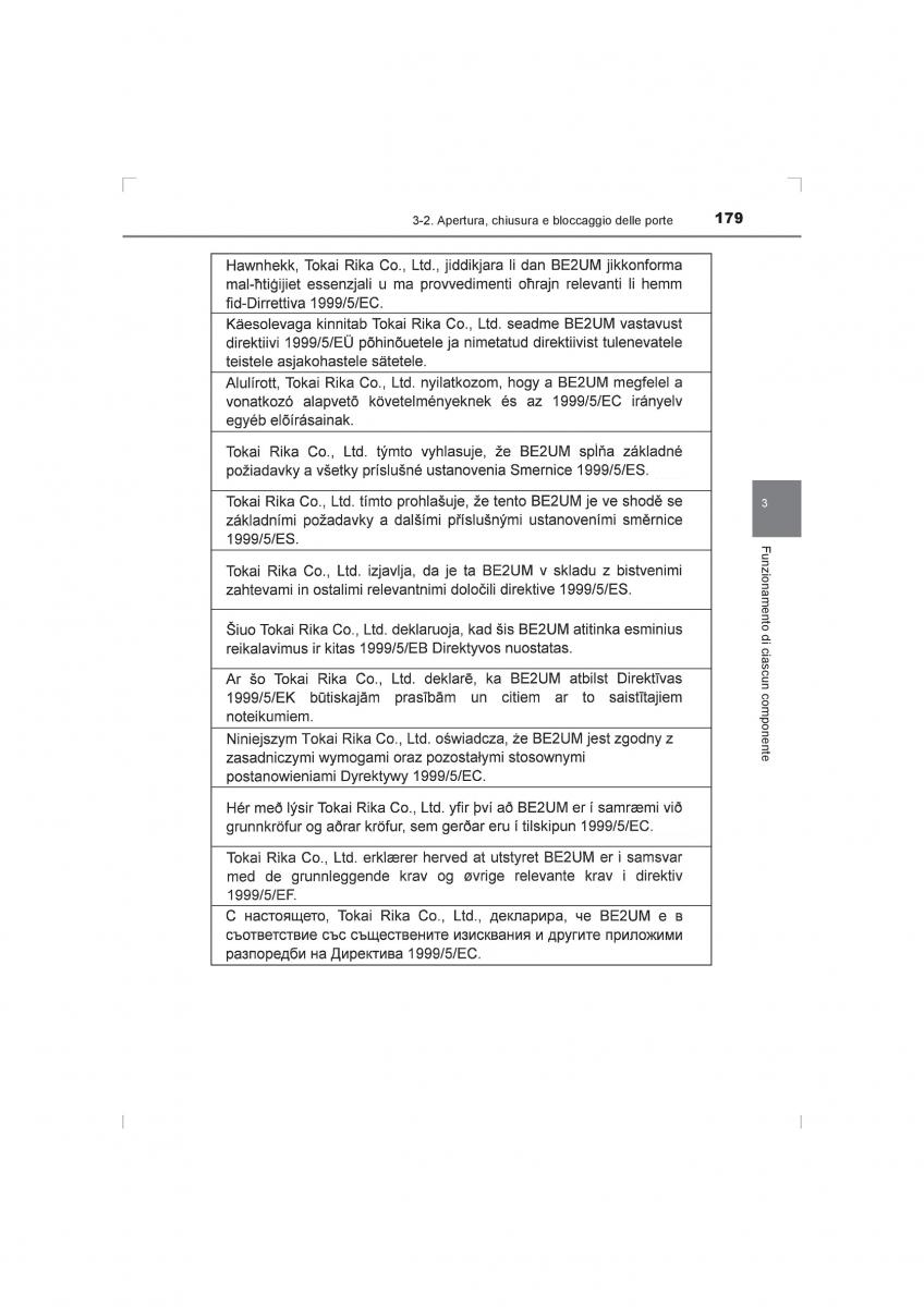 Toyota Hilux VIII 8 AN120 AN130 manuale del proprietario / page 179