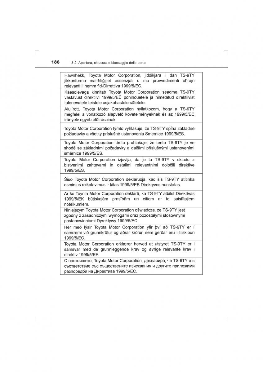 Toyota Hilux VIII 8 AN120 AN130 manuale del proprietario / page 186