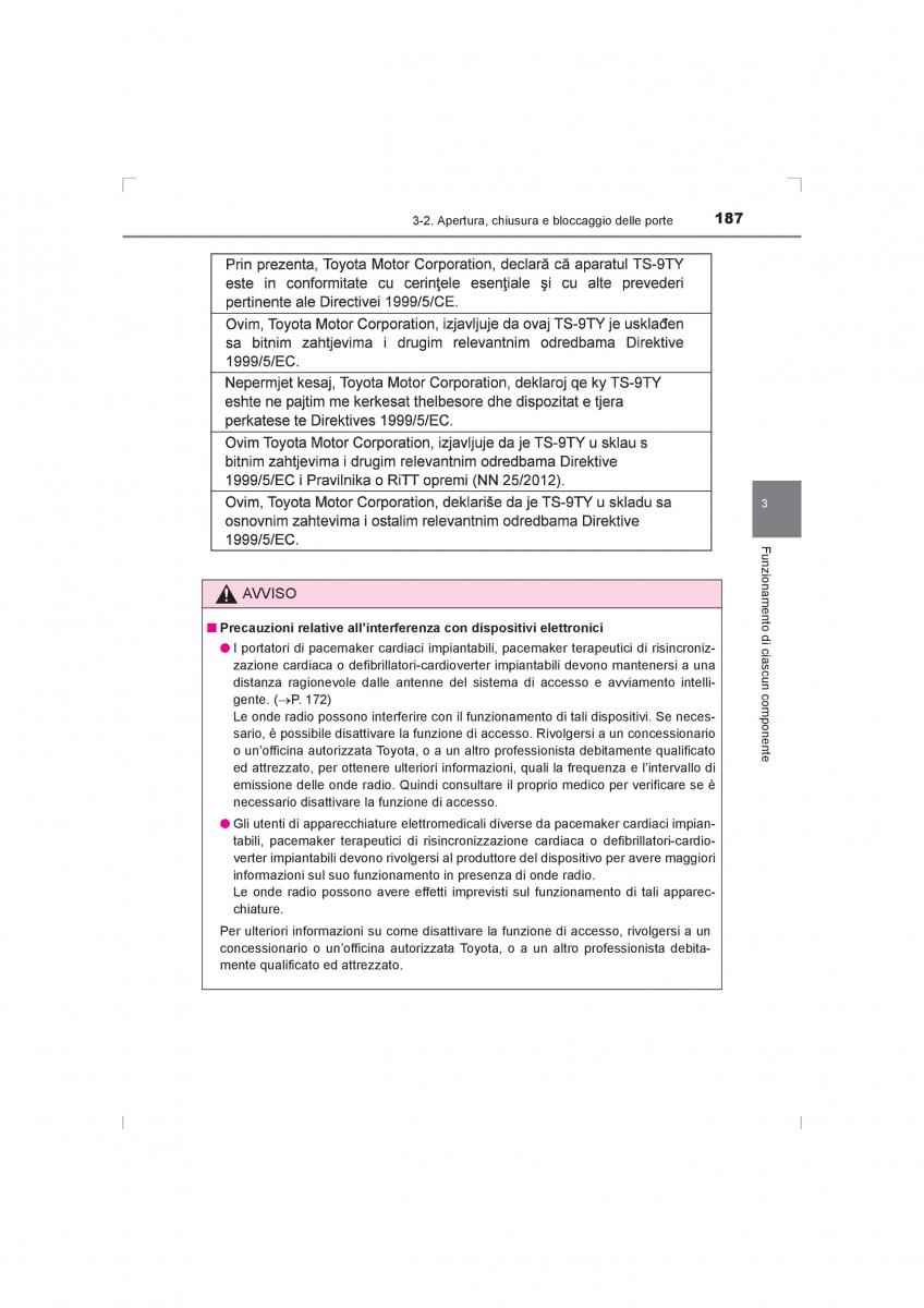 Toyota Hilux VIII 8 AN120 AN130 manuale del proprietario / page 187