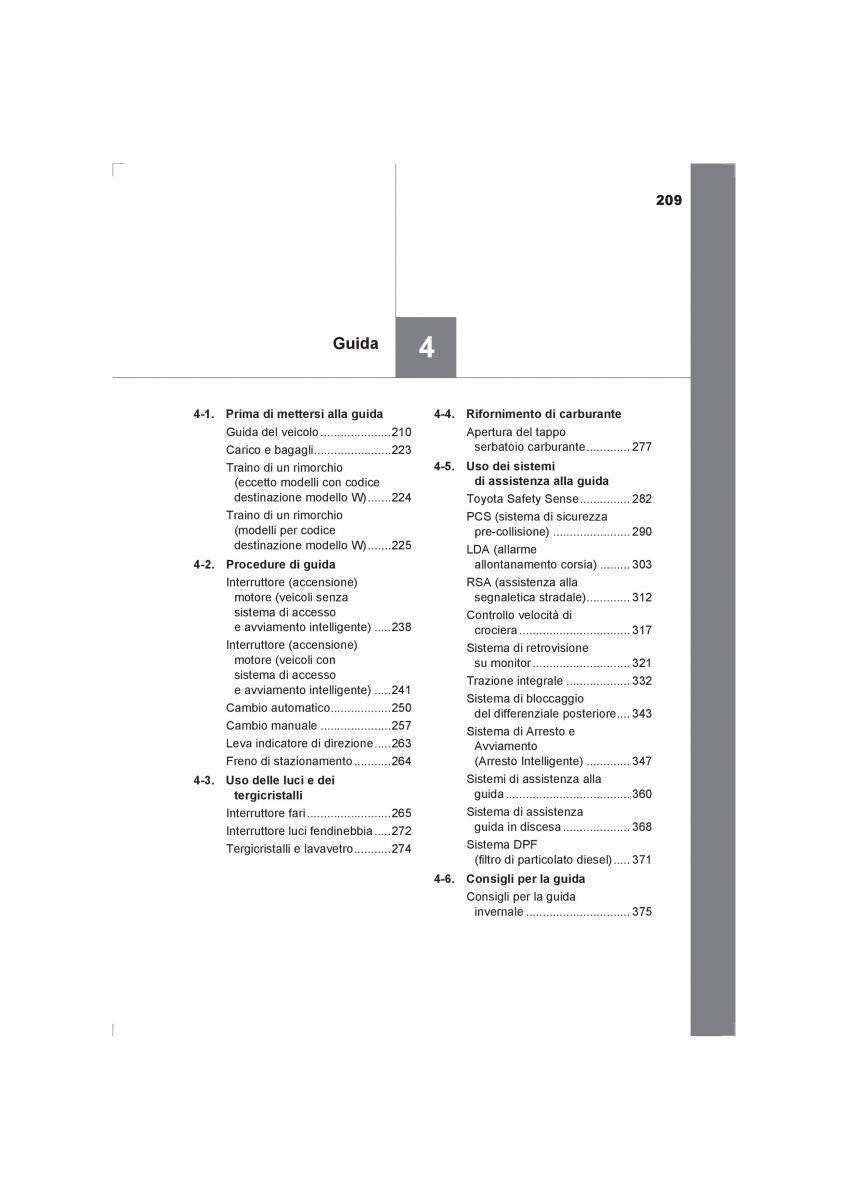 Toyota Hilux VIII 8 AN120 AN130 manuale del proprietario / page 209