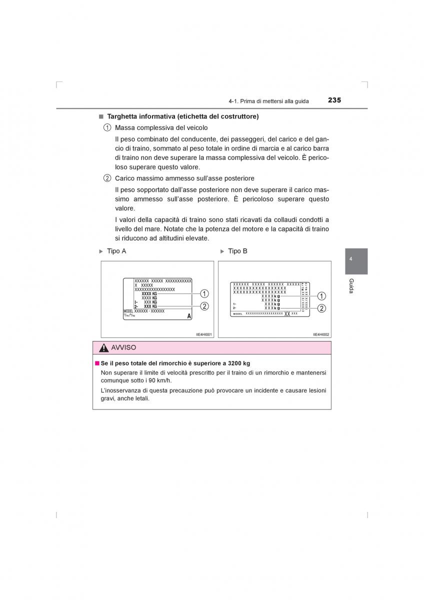 Toyota Hilux VIII 8 AN120 AN130 manuale del proprietario / page 235