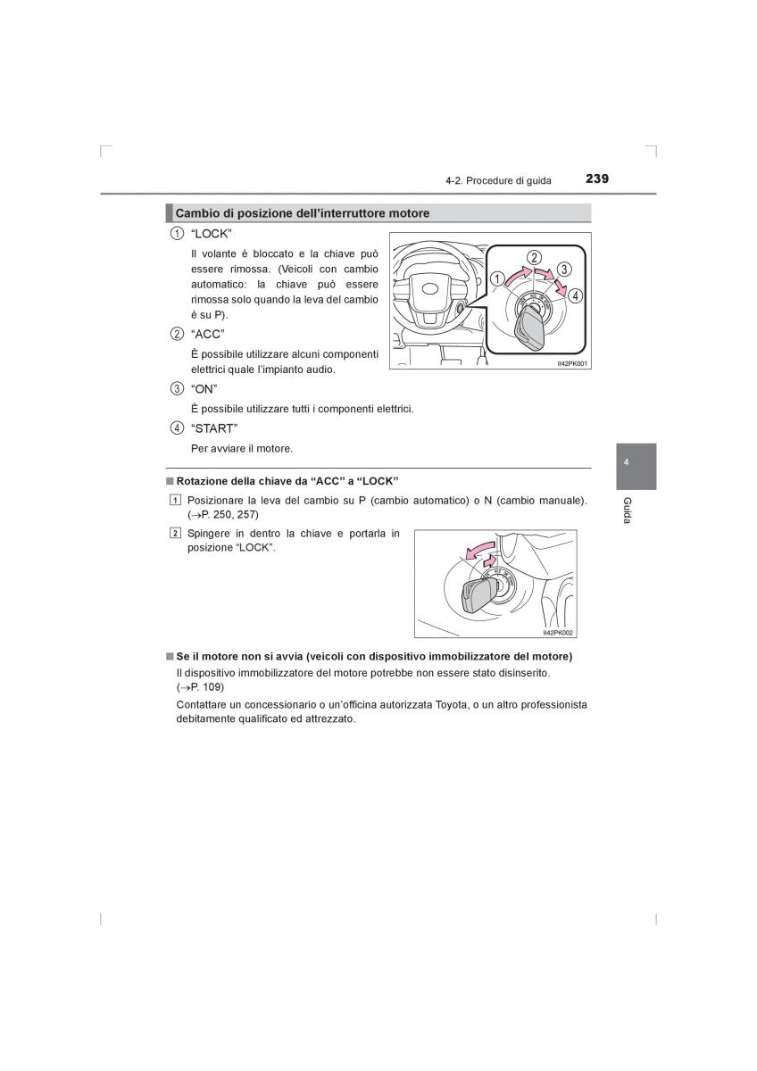 Toyota Hilux VIII 8 AN120 AN130 manuale del proprietario / page 239