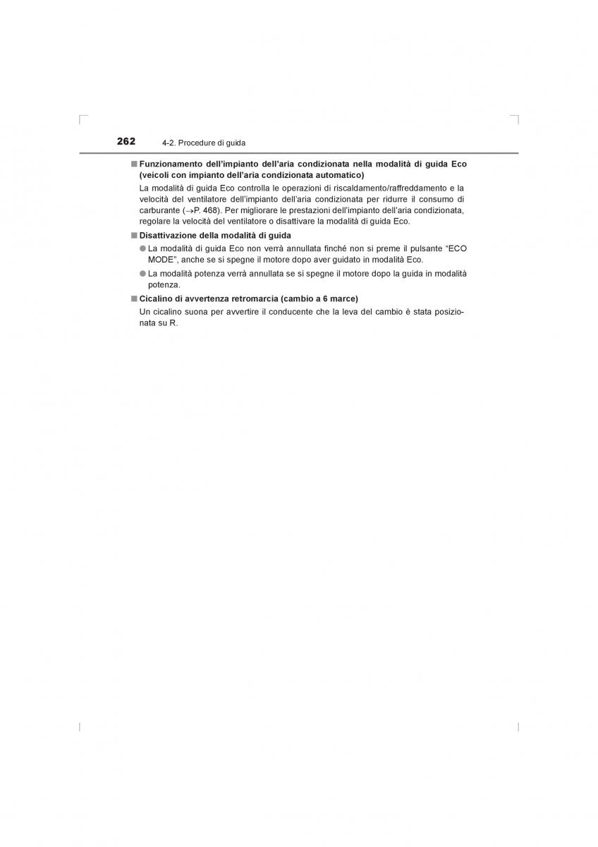 Toyota Hilux VIII 8 AN120 AN130 manuale del proprietario / page 262