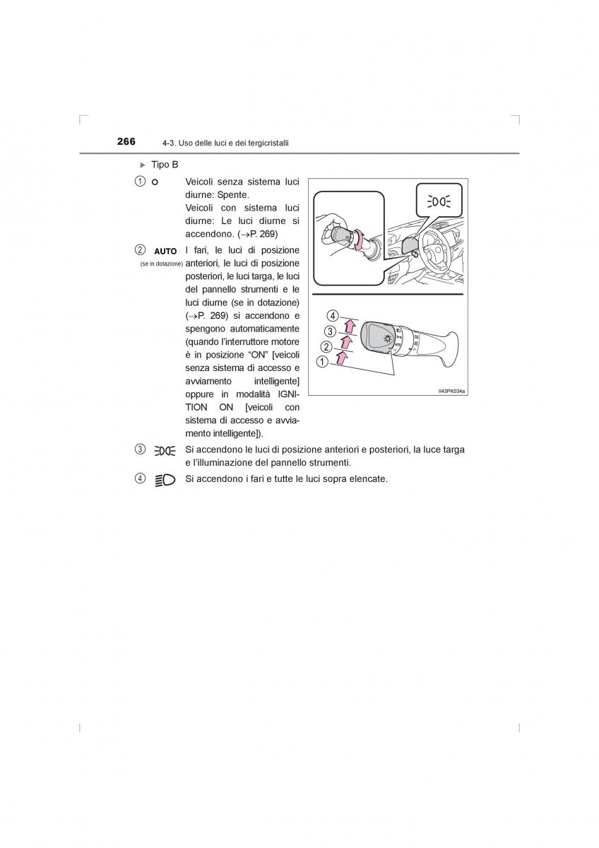 Toyota Hilux VIII 8 AN120 AN130 manuale del proprietario / page 266