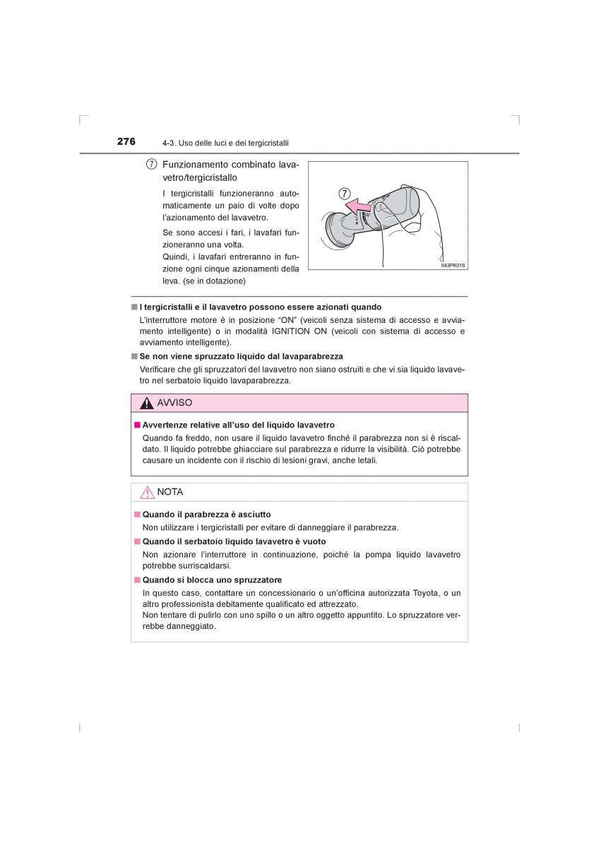 Toyota Hilux VIII 8 AN120 AN130 manuale del proprietario / page 276