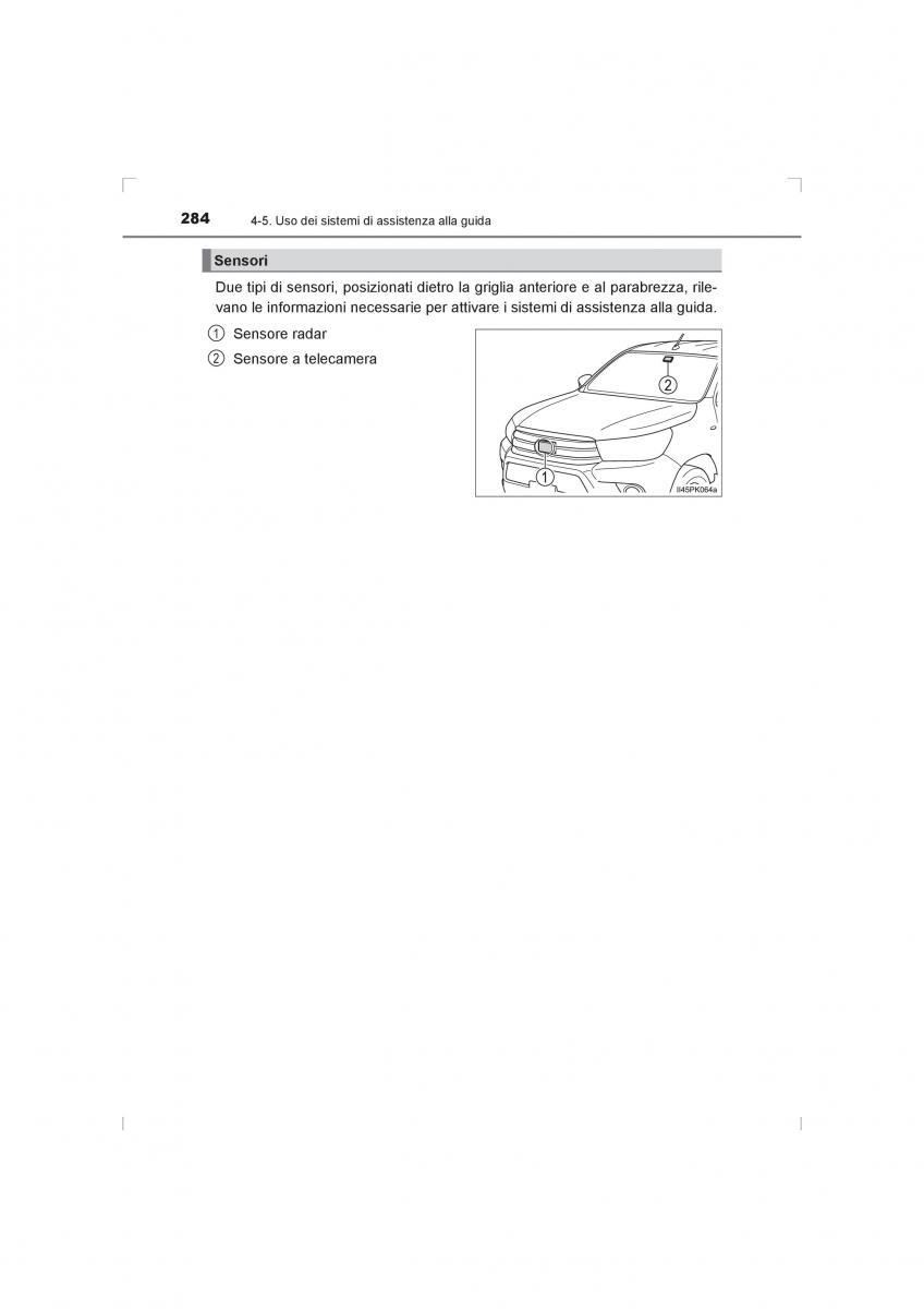 Toyota Hilux VIII 8 AN120 AN130 manuale del proprietario / page 284