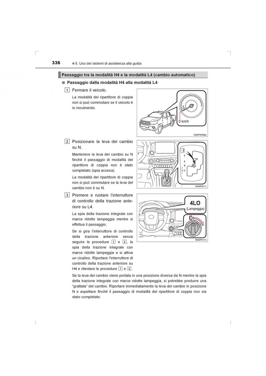 Toyota Hilux VIII 8 AN120 AN130 manuale del proprietario / page 336