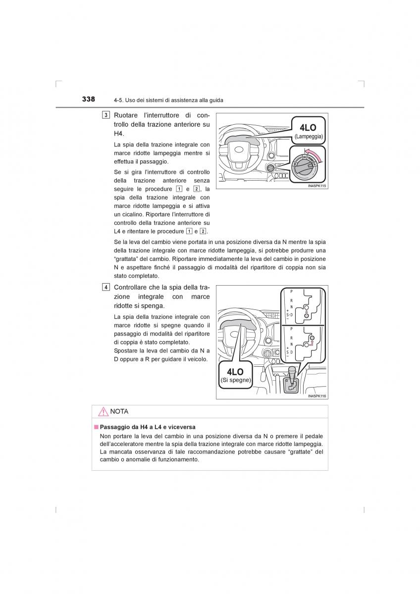 Toyota Hilux VIII 8 AN120 AN130 manuale del proprietario / page 338