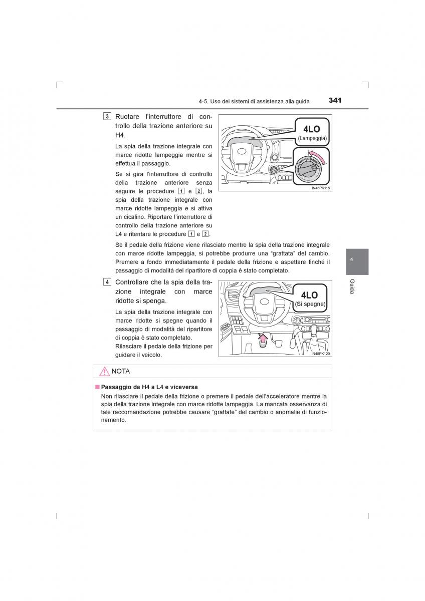 Toyota Hilux VIII 8 AN120 AN130 manuale del proprietario / page 341