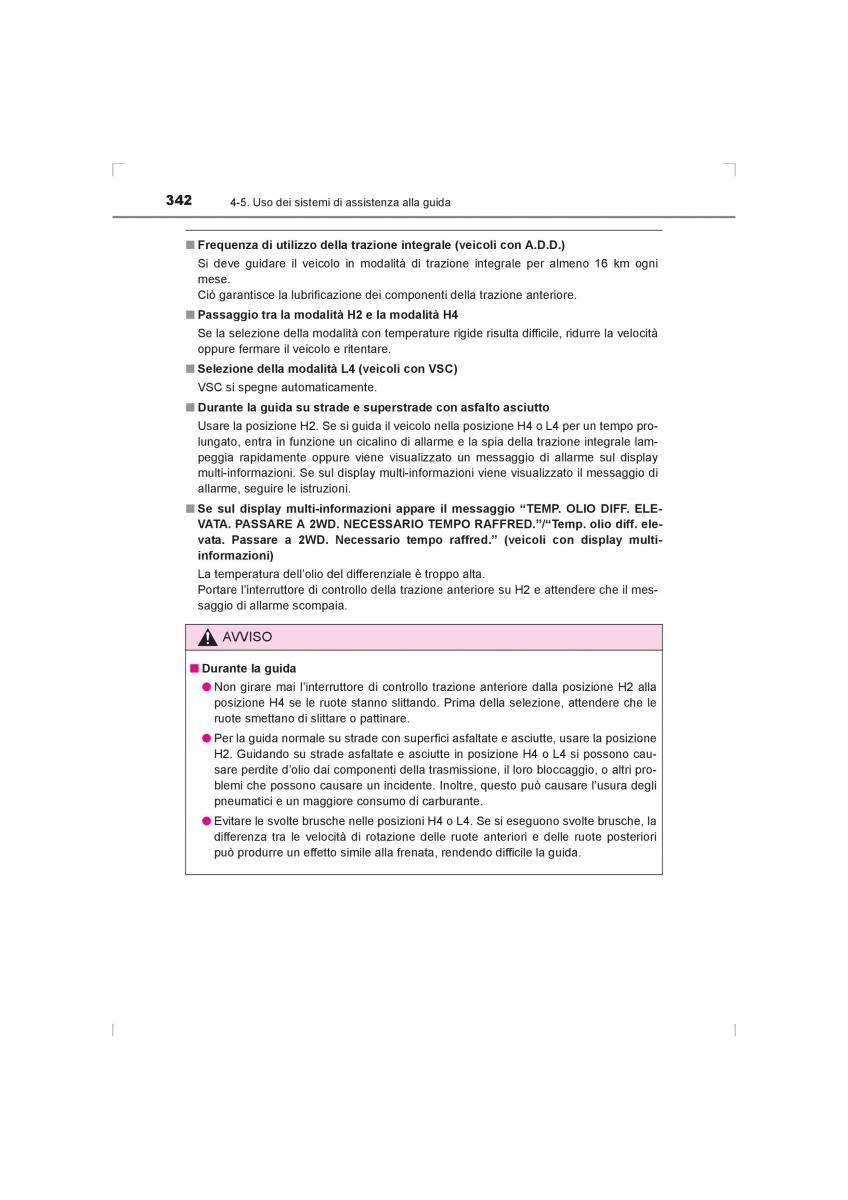 Toyota Hilux VIII 8 AN120 AN130 manuale del proprietario / page 342