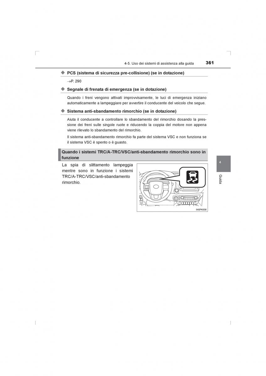 Toyota Hilux VIII 8 AN120 AN130 manuale del proprietario / page 361